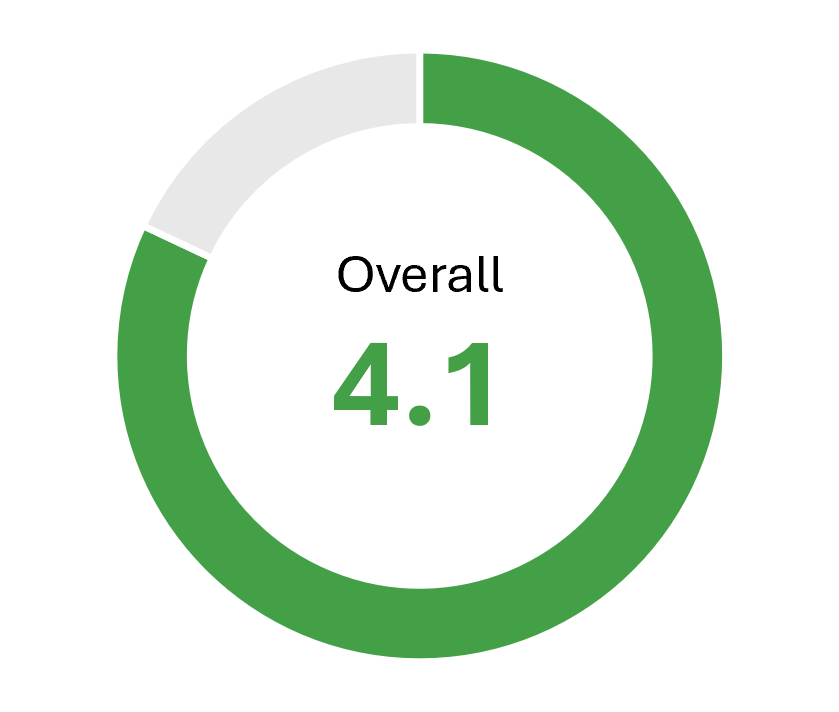 Overall score of the Kissflow BPM solution