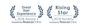 Gluu wins two awards from FinancesOnline. Great User Experience and Rising Star of 2018.