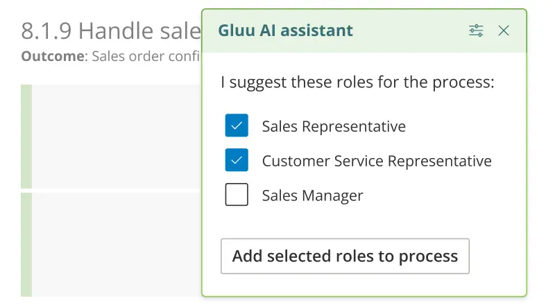 KI-Assistentenfunktion zur Prozesserstellung