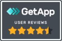 GetApp user rating 4.5 stars
