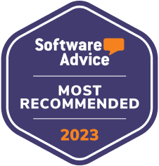 Software Advice Most Recommended Badge