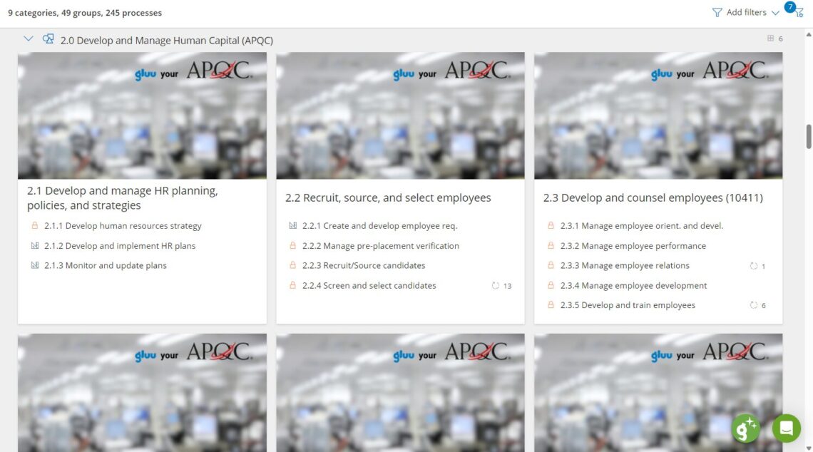 APQC process framework 