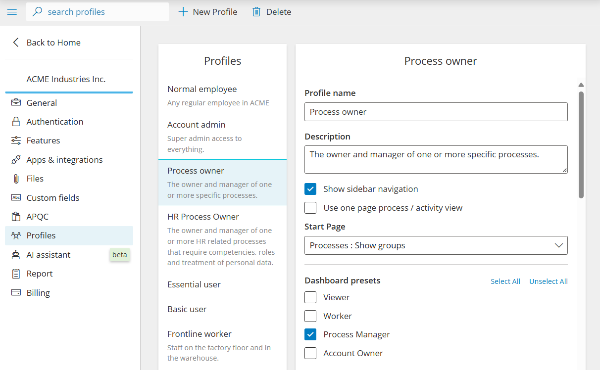 Work with user profiles | Gluu Documentation 📘
