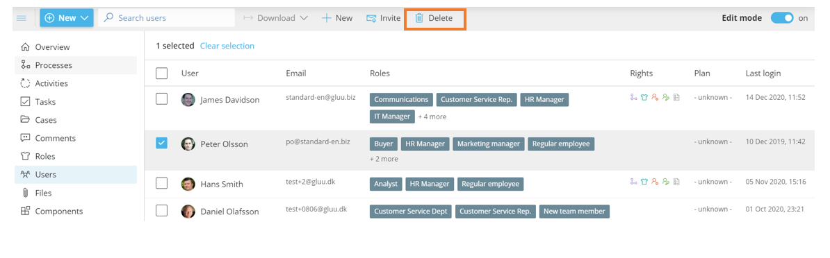 Manage users | Gluu Documentation 📘