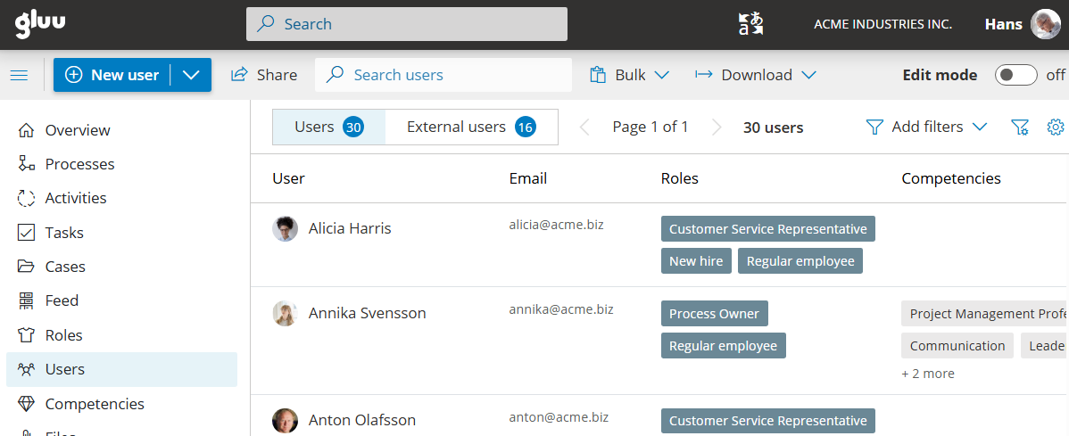 Add and invite users | Gluu Documentation 📘