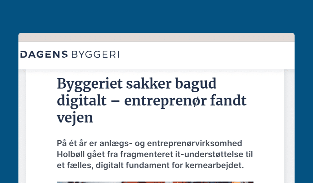 Gluu i dagens byggeri