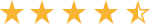 4 and a half stars illustration