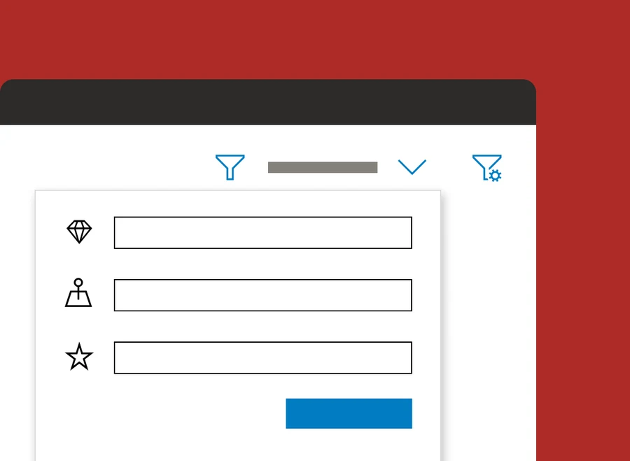 Enterprise Customization add-on icon with filter, person and star field icons over a form preview